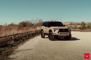 Lexus GX 500 Custom Wheels - HF6-5 by Vossen - Gloss Black